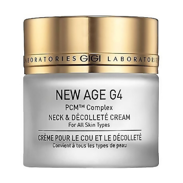Крем для шиї та зони декольте Gigi New Age G4 Neck &amp; Decollete Cream, 50 мл